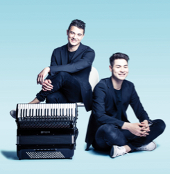 Daniel Roth (links) und Marius Staible bilden das Duo con:trust, Foto: Guido Werner