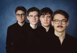 Die Musiker des Monbijou Quartet, das am Wettbewerb teilnimmt. Foto: JoJo Competition