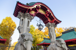 Eingang Elefantentor am Berliner Zoo, Foto: Zoo Berlin