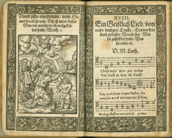 Gesangbuch von Valentin Babst 1545, Foto: Bachhaus Eisenach