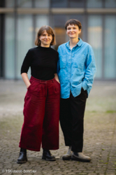 Katharina Germo und Juliane Hahn, das neue Leitungsduo für das Kunstfest Weimar, Foto: Jacob Schroeter