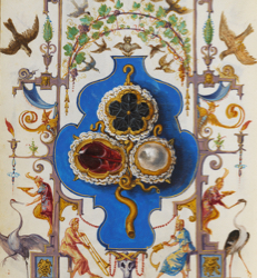 Kleinodienbuch der Herzogin Anna von Bayern, Foto: Bayerische Staatsbibliothek