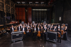 Münchner Rundfunkorchester backstage im Prinzregententheater. Foto: Markus Konvalin