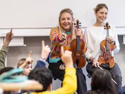 Musikvermittlung durch die Musiker des Münchner Rundfunkorchesters, Foto: BR Markus Konvalin