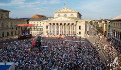 Oper für alle auf dem Max-Josephs-Platz, Foto: Bayerische Staatsoper