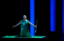 Rafael Rojas als Nero in der gleichnamigen Oper bei den Bregenzer Festspielen, Foto: Bregenzer Festspiele, Karl Forster