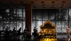 Szene aus der Neuproduktion Die Liebe der Danae, Foto: Bayerische Staatsoper, Geoffroy Schied